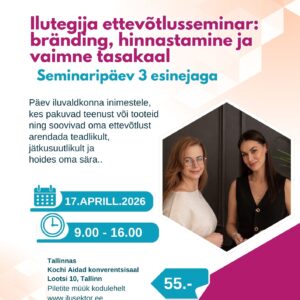 17.04 Ilutegija ettevõtluses